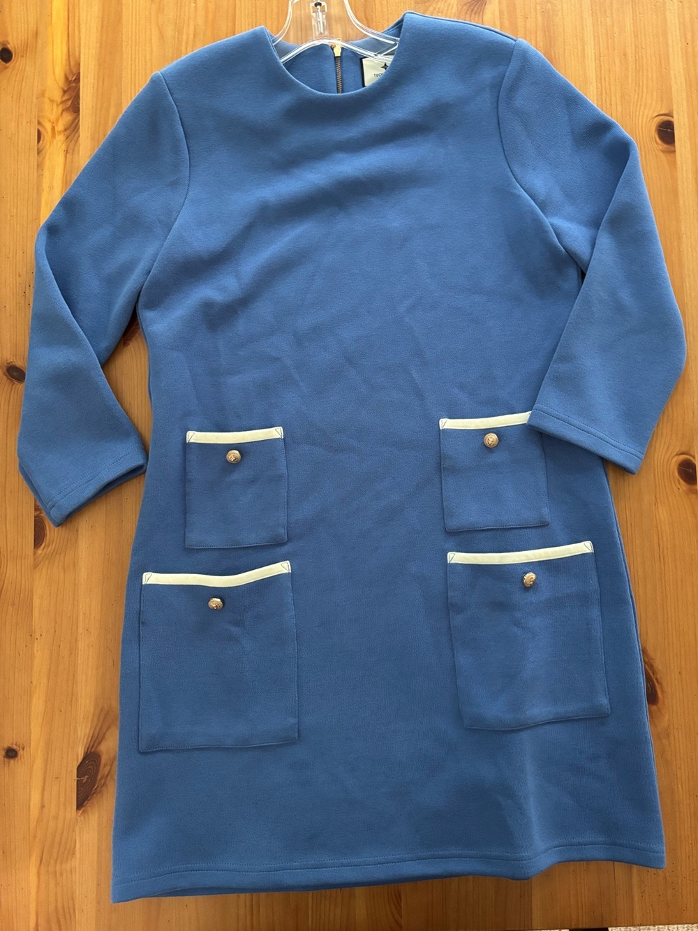 Tuckernuck Blue Baleine Francoise Mod Mini Dress Size S